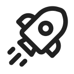Rocket SVG Icon